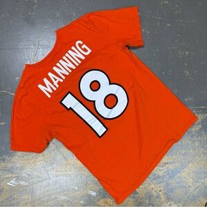 Payton Manning Denver Broncos 430425-89N Large NFL Football Orange Jersey Shirt